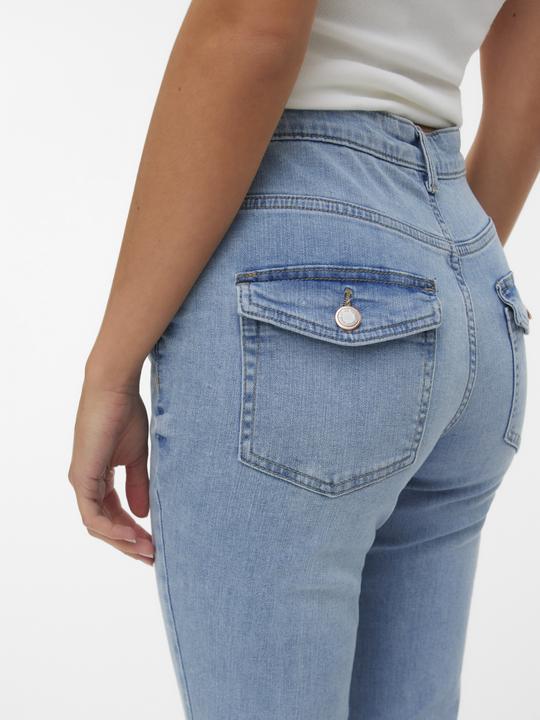 Actual product image Vero Moda VMFLASH Mid Rise Ausgestellt Jeans Ausgestellt (30)