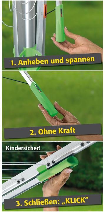 Produktbild Juwel Wäschespinne Novaplus 60 Easy (51 m)