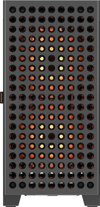 Produktbild Cougar Gehäuse Midi-Tower, Airface ECO, ARGB, Schwarz (ATX, Mini-ITX, mATX, SSI CEB)