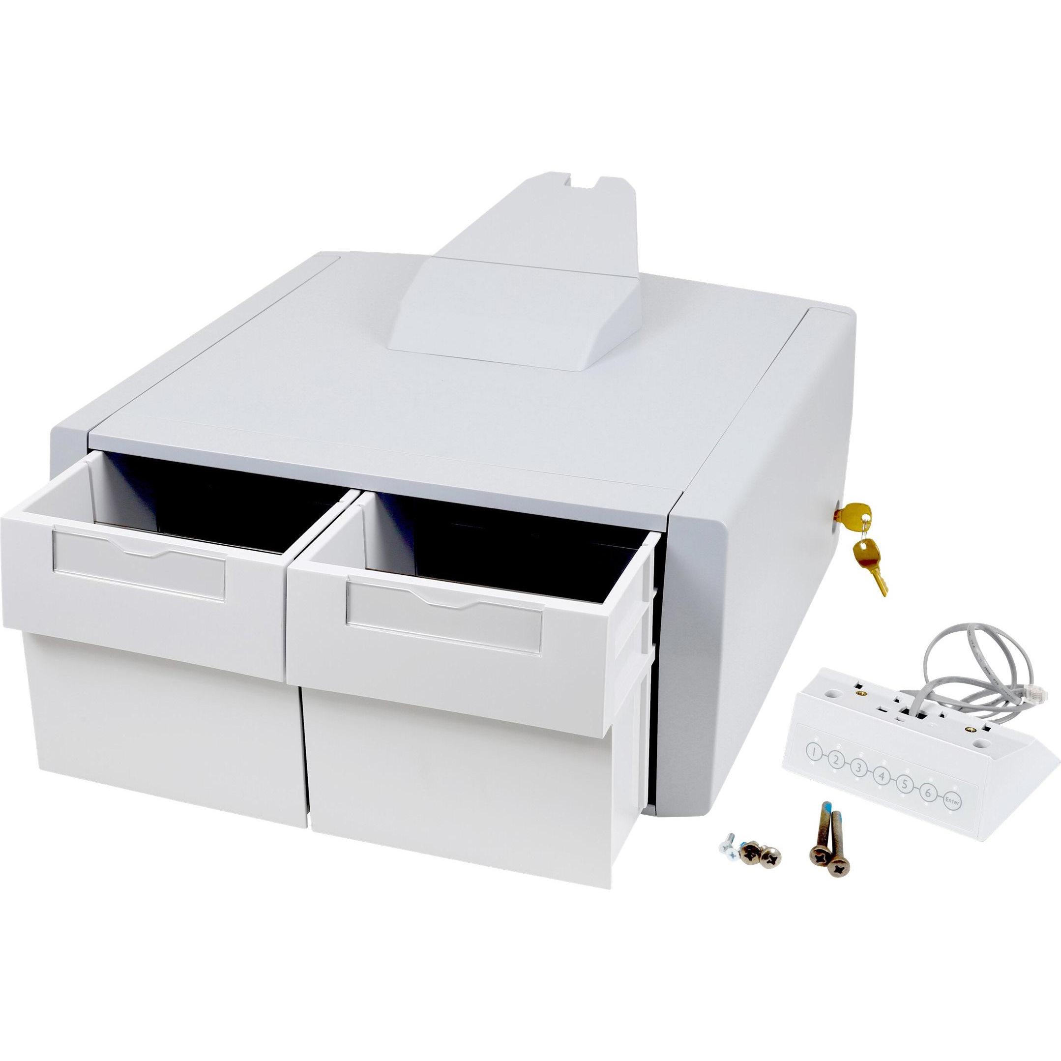 Ergotron, Kasse, Primary Double Tall Drawer - Montagekomponente (Auszugsmodul)