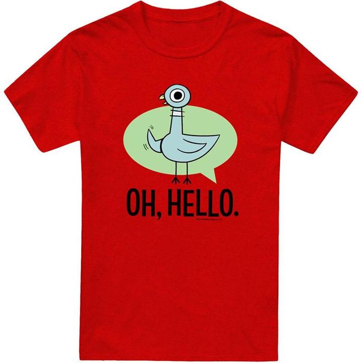 Produktbild The Pigeon Oh Hello TShirt meliert (L)