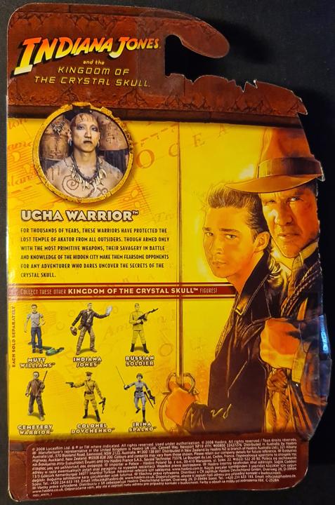 Image du produit Hasbro Indiana Jones and the Kingdom of the Crystal Skull Figurine 2008 Ugha Warrior