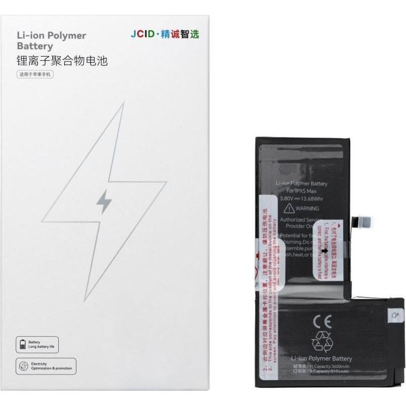 NoName Battery JCID JCID Battery for iPhone Xs Max 3600 mAh (high capacity), Batteria smartphone