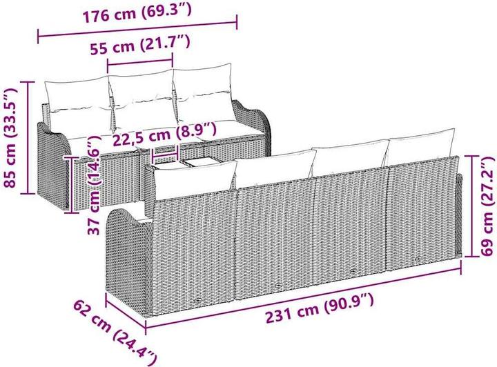 Produktbild vidaXL Keyla