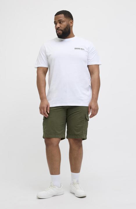 Actual product image Jack & Jones Plus Size Loose Fit Cargo Shorts Cargo Shorts (44)