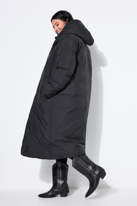 Produktbild Studio Untold Steppmantel, oversized, Kapuze, 2-Wege-Zipper