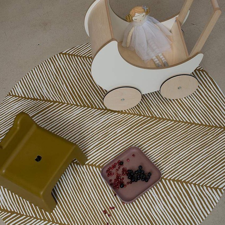 Actual product image Toddlekind Clean Wean Mat Sand Castle