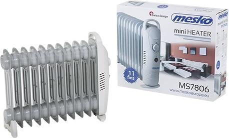 Produktbild Mesko MS7806 Elektrische Raumheizung Indoor Öl-Heizlüfter (1200 W)