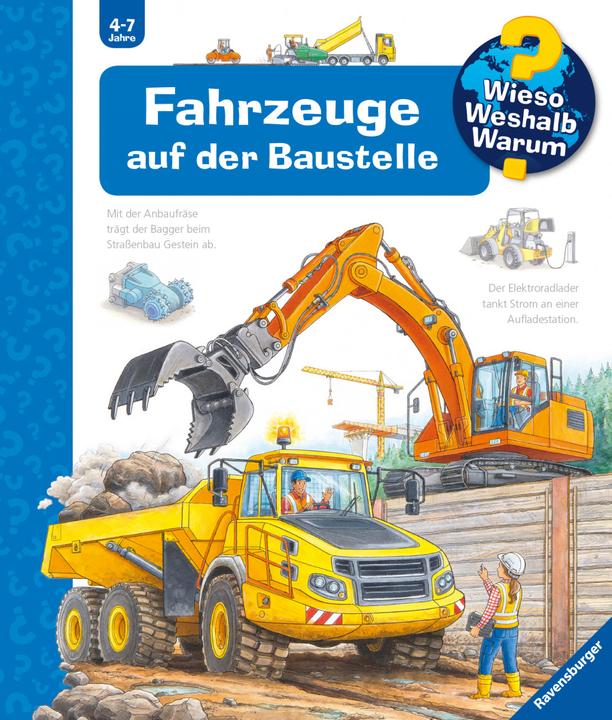 Produktbild Ravensburger Fahrzeuge auf der Baustelle (Deutsch, Andrea Erne, 2020)