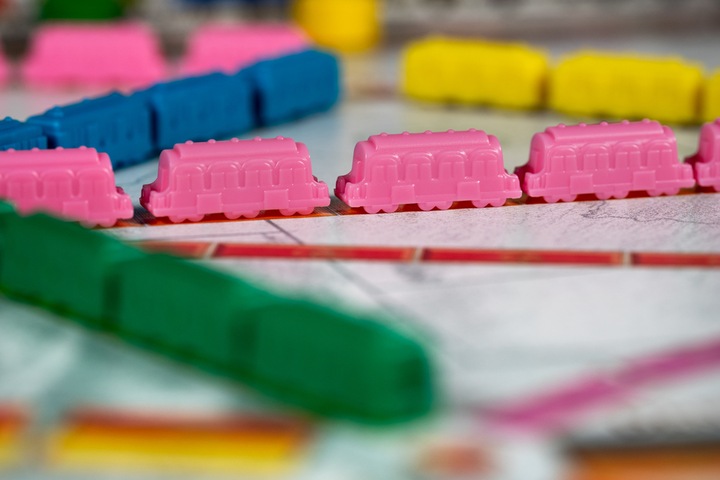 Productafbeelding Days of Wonder Ticket to Ride spelen Roze (Duits)
