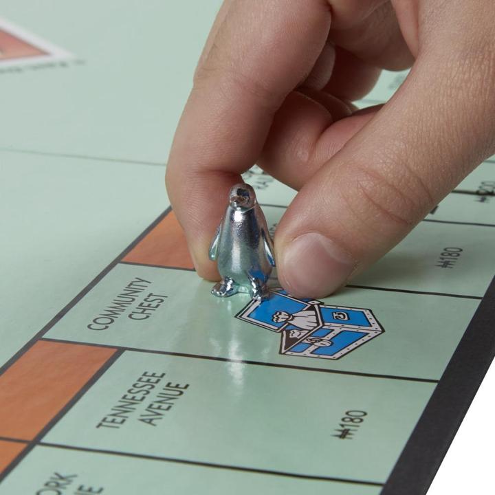 Actual product image Hasbro Gaming Monopoly Classic (French, German, Italian, 2 - 6 Players)