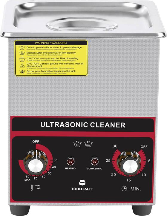Produktbild Toolcraft TO-8705289 (40 kHz, 2000 ml)
