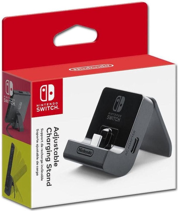 Immagine prodotto Nintendo Supporto di ricarica regolabile (Switch)