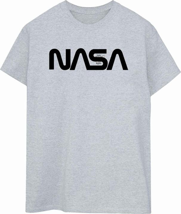 Actual product image Nasa Womens/Ladies Modern Logo Boyfriend T-Shirt (XL)