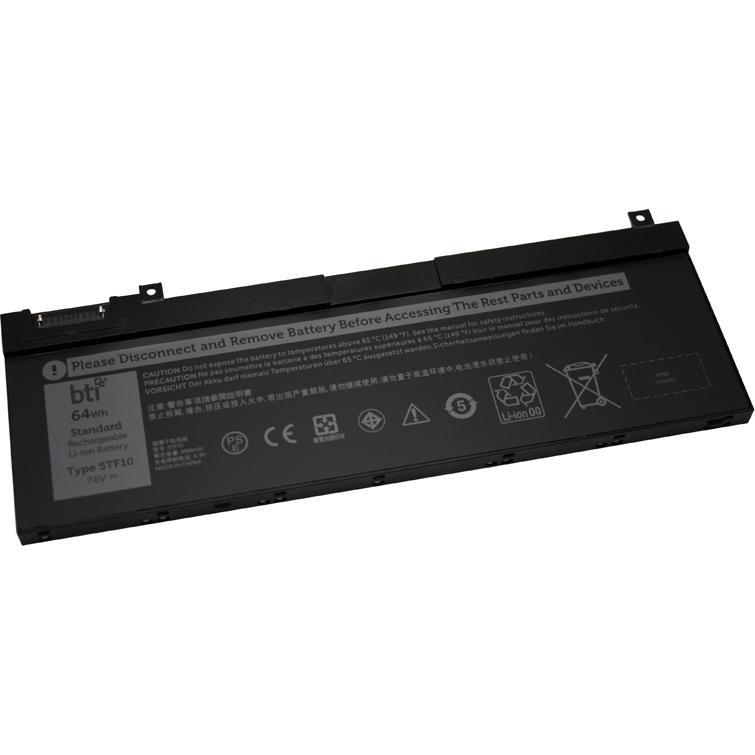 Origin Storage BTI 4C BATTERY PRECISION 7530 (4 Zellen, 8000 mAh), Notebook Akku, Schwarz
