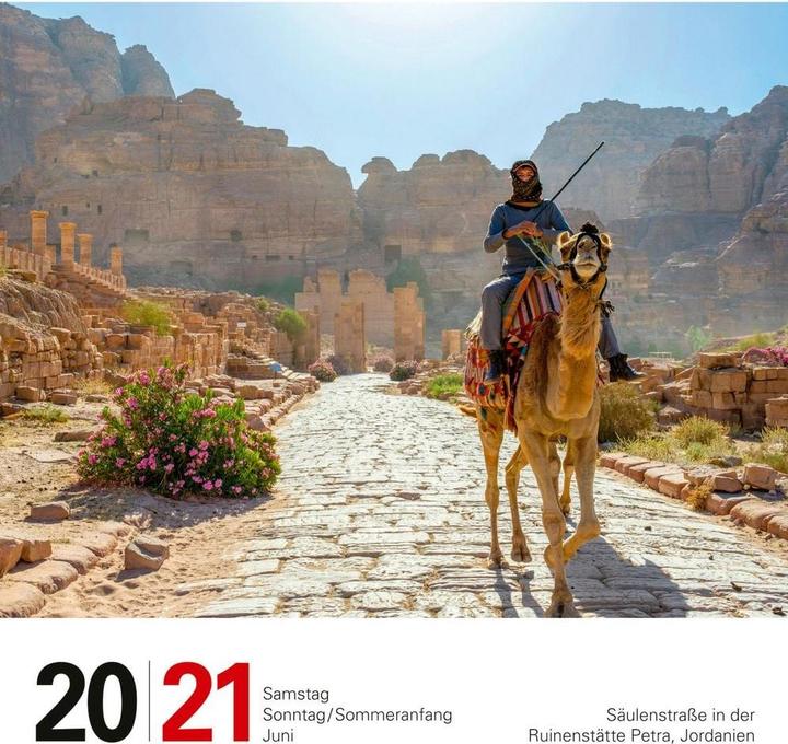 Produktbild Harenberg Reise Tagesabreisskalender 2026 - Kulturkalender - Städte, Menschen, Landschaften (Deutsch)