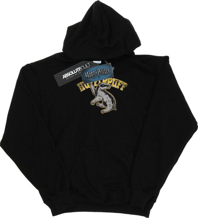 Produktbild Hufflepuff Sport Emblem Kapuzenpullover Mädchen (152, 158)