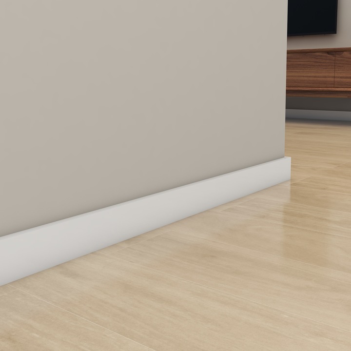 Immagine prodotto Neu.Haus Battiscopa Coevorden set da 24 195x7 cm bianco