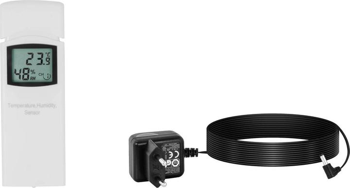 Produktbild Steinberg Systems WiFi Wetterstation Funkwetterstation Aussenstation Innensensor LCD Display 7 Zoll