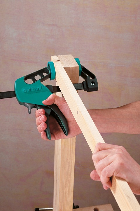Produktbild wolfcraft Einhandzwinge EHZ „Easy“, 500 mm (500 mm)
