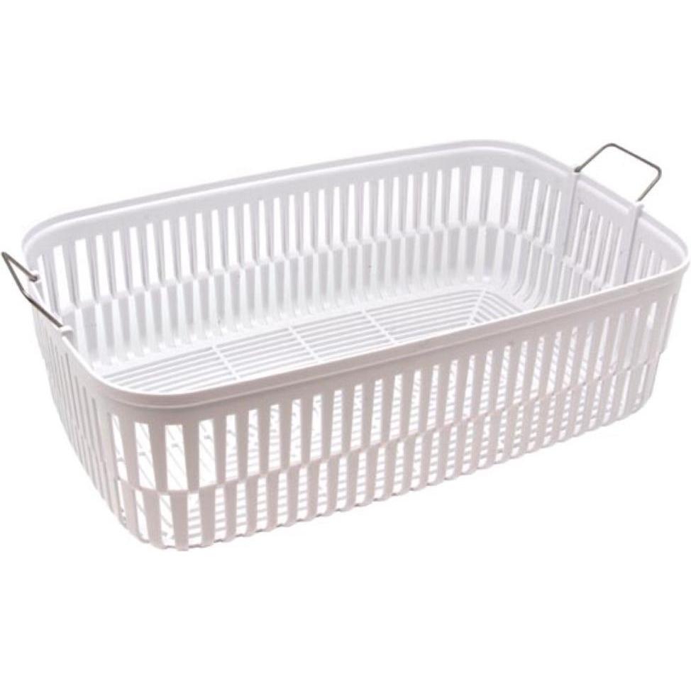 Velleman Cestello per pulitore a ultrasuoni, Pulitore a ultrasuoni, Bianco