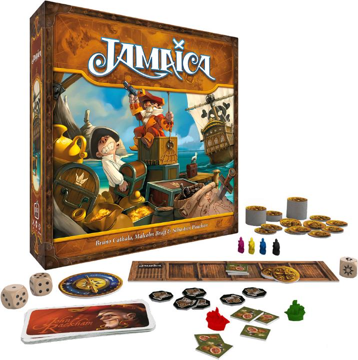 Image du produit Asmodée SCOD0076 - Jamaïque - Brettspiel, für 2-6 Spieler, ab 8 Jahren (DE-Ausgabe) (Allemand)