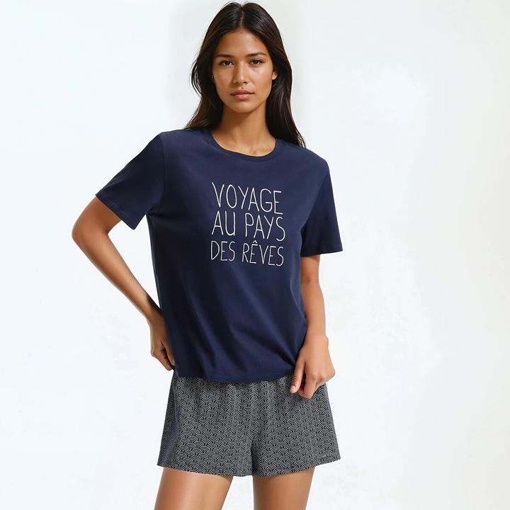 Produktbild So'home Kurzpyjama aus Baumwolljersey (S)