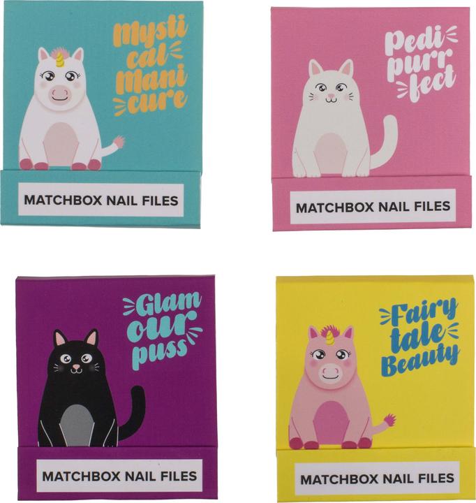 Immagine prodotto Out of the blue Set di 4 lime per unghie Matchbox