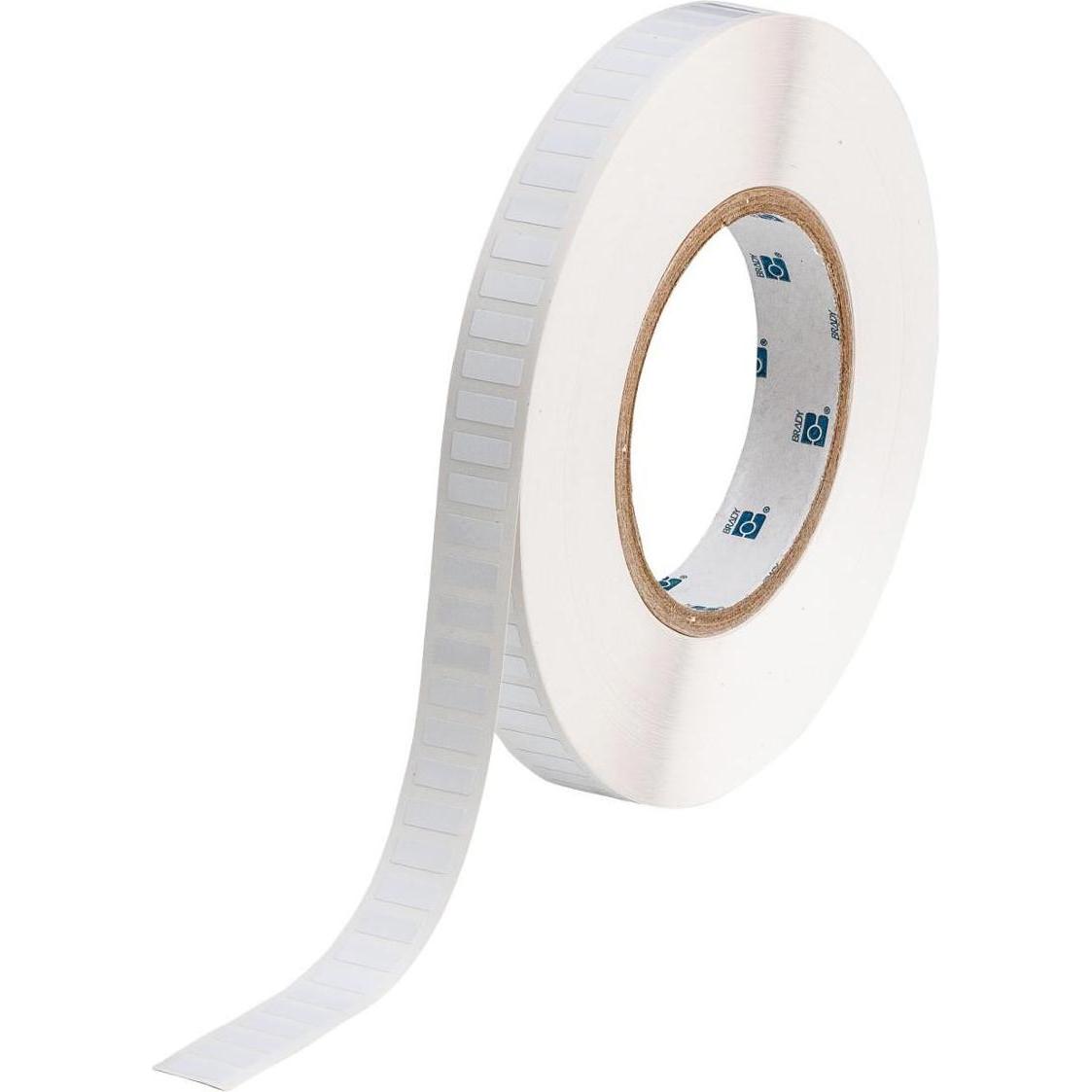 Brady, Etiketten, THT-97-473-10, Spannungsableitender Polyester, Weiss, 12.70 x 5.08 mm, permanent (10000 E.)