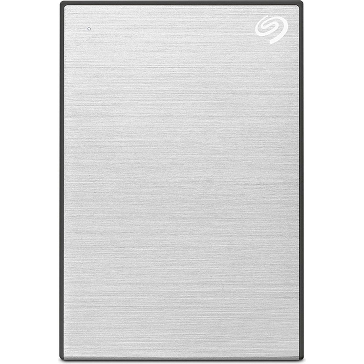 Seagate One Touch con password 4TB Argento (4 TB), Disco rigido esterno, Argento