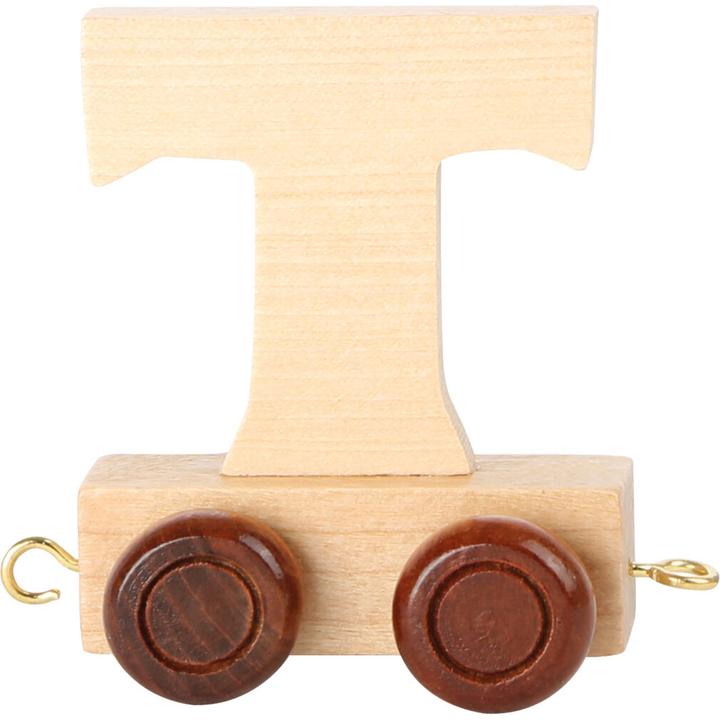 Actual product image small foot Lettering T