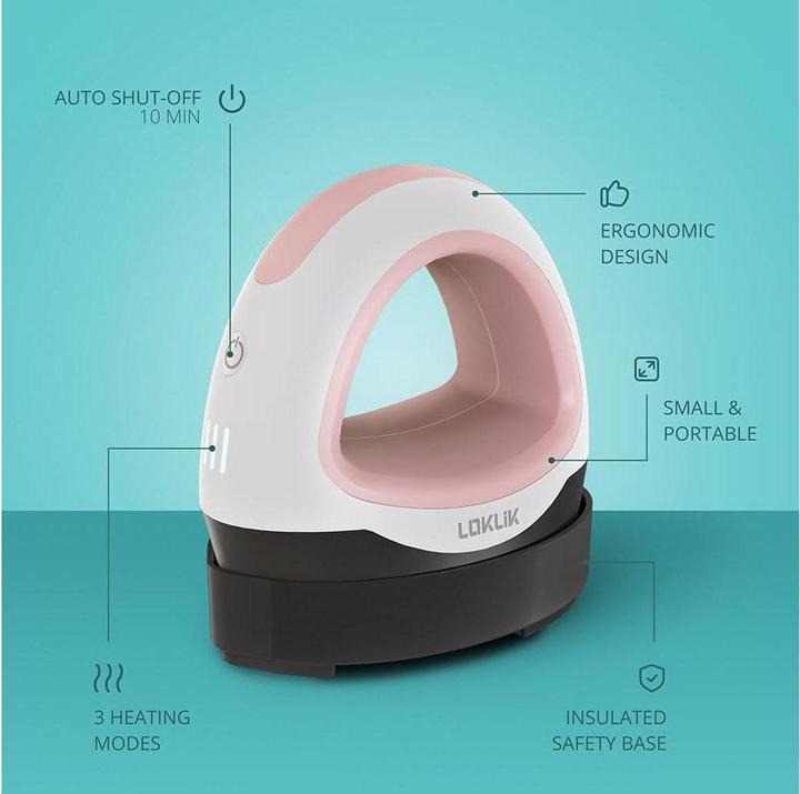 Immagine prodotto Loklik Mini pressa termica *rosa