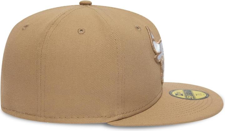 Produktbild New Era 59Fifty Fitted Cap Chicago Bulls camel beige - 7 5/8 (7 5/8)
