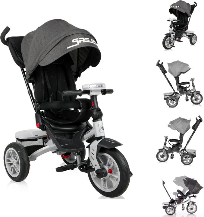 Actual product image Lorelli Tricycle Speedy pneumatic tires music