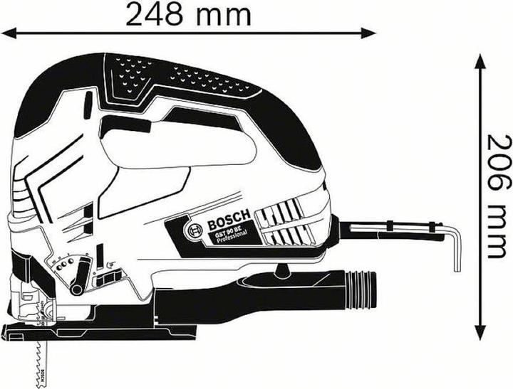 Produktbild Bosch Professional Stichsäge GST 90 BE