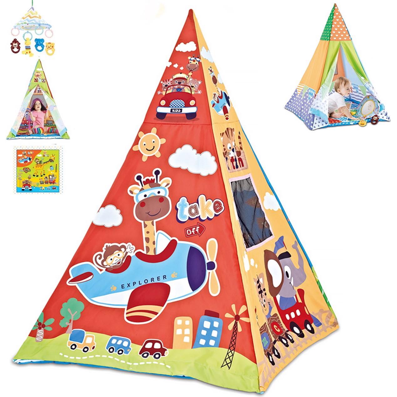 Chipolino, Krabbeldecke + Spielbogen, Spielbogen Spielzelt Camps