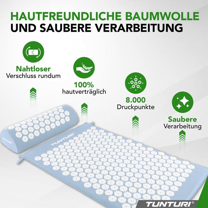 Produktbild Tunturi Akupressur Matte und  Kissen