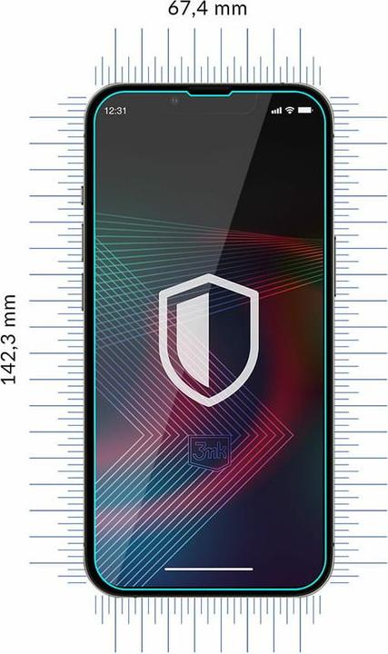 Image du produit 3MK Apple iPhone 14 Plus / 14 Pro Max - FlexibleGlass? (1 pcs, Apple iPhone 14 Plus, Apple iPhone 14 Pro Max)