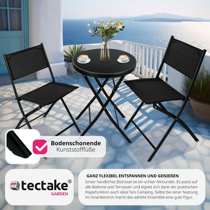 Image du produit tectake Ensemble de jardin Düsseldorf (60 cm)