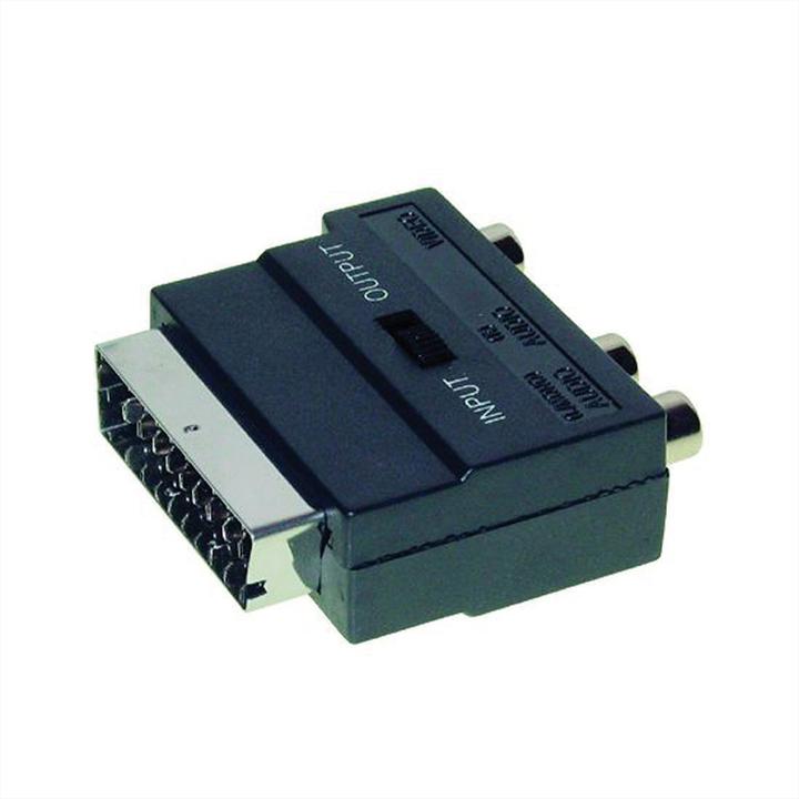 Produktbild Secomp Scart to Composite & S-Video Adapter (Scart, S-Video, 4 cm)