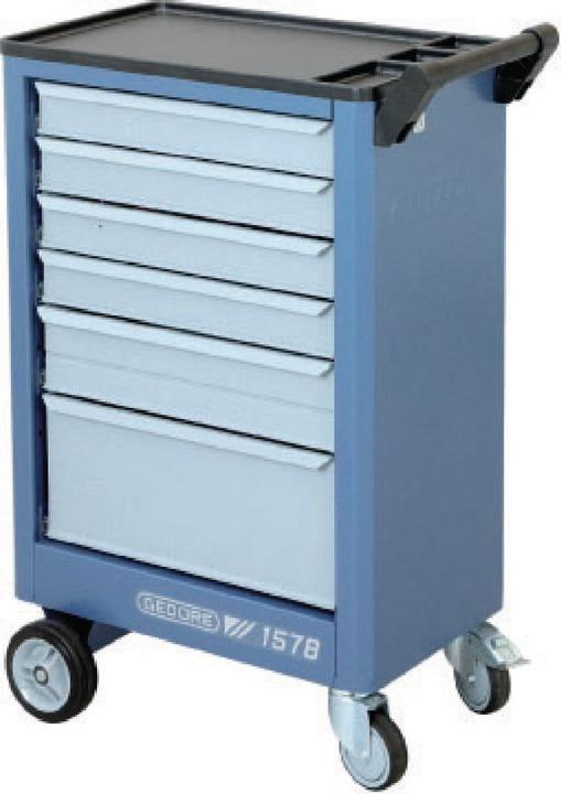Produktbild Gedore 1578 Werkzeugwagen mit 6 Schubladen (1 x)