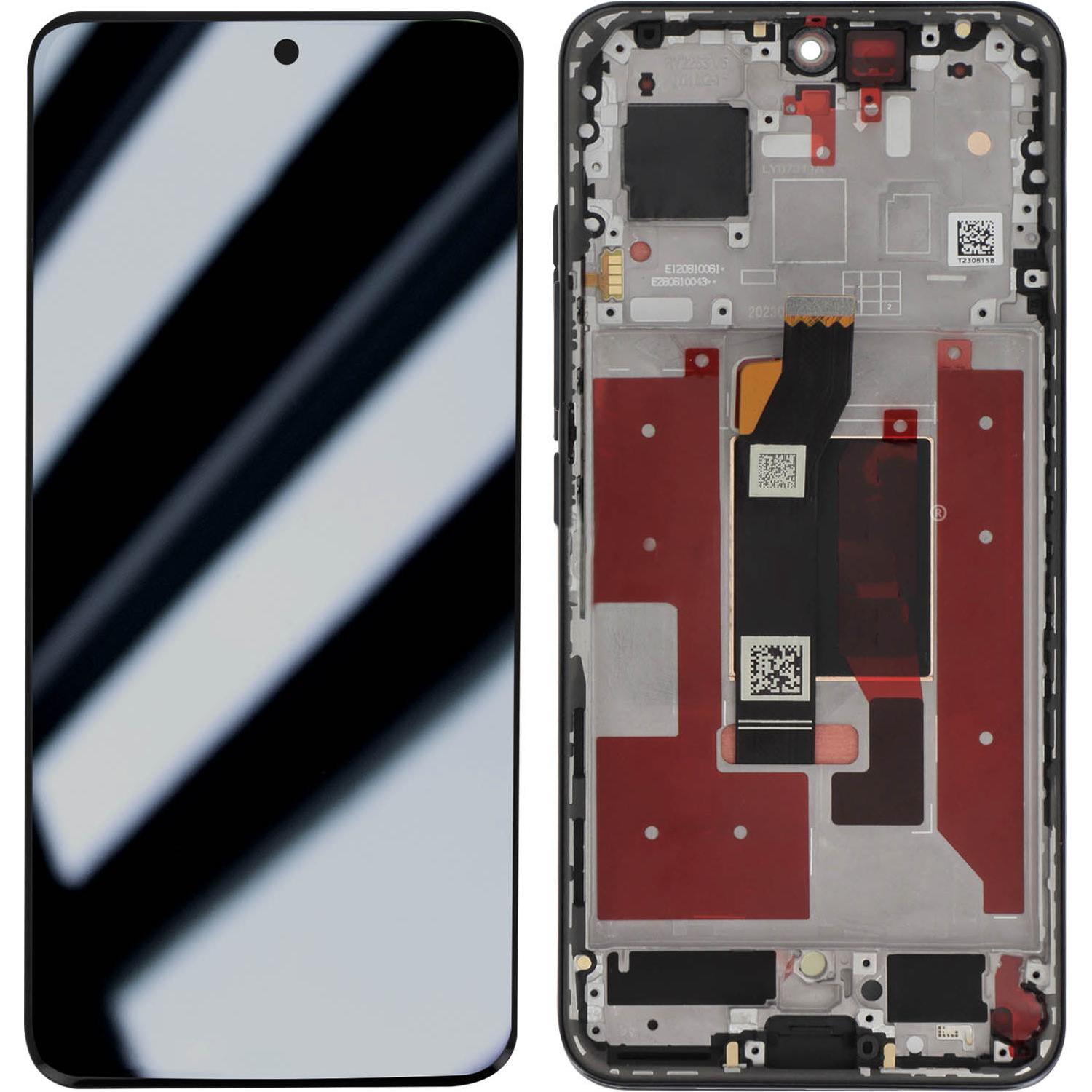 Relife Ersatzteil Bildschirm + Touchscreen (Inkl. Gehäuse) (Honor 90), Mobilgerät Ersatzteile, Schwarz