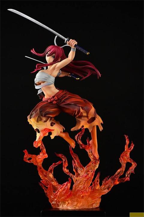 Image du produit Orca Fairy Tail statuette 1/6 Erza Scarlet Samurai Ver. Kurenai 43 cm