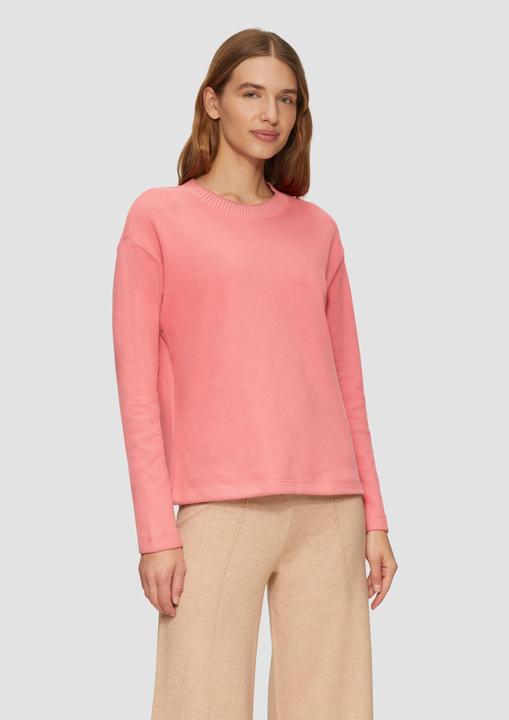 Produktbild S.Oliver Sweatshirt Weiches Sweatshirt mit gebrushter Oberfläche (44)
