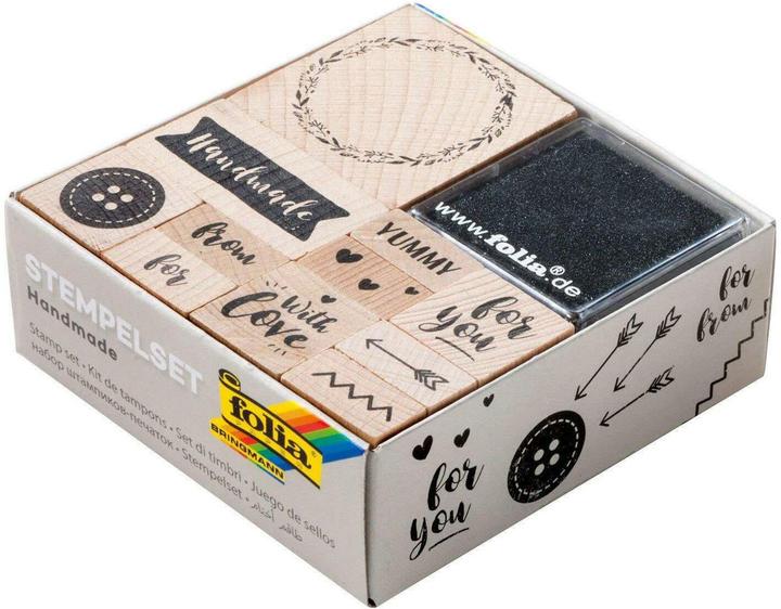 Produktbild Folia Stempelset Handmade