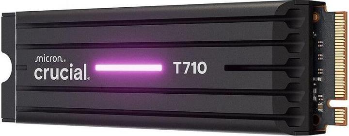 Produktbild Crucial 4 TB SSD T710 3D-NAND NVMe PCIe M2 Gen5 Heatsink (4000 GB, M.2 2280)