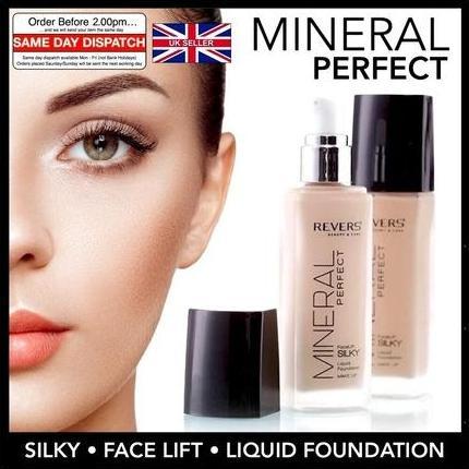 Actual product image Reverse MINERAL PERFECT Face Lift Silky Liquid Long-lasting Radiant Foundation 40ml