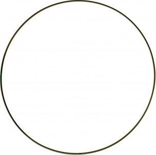 Produktbild Glorex Metallring 25cm schwarz (0.25 m)