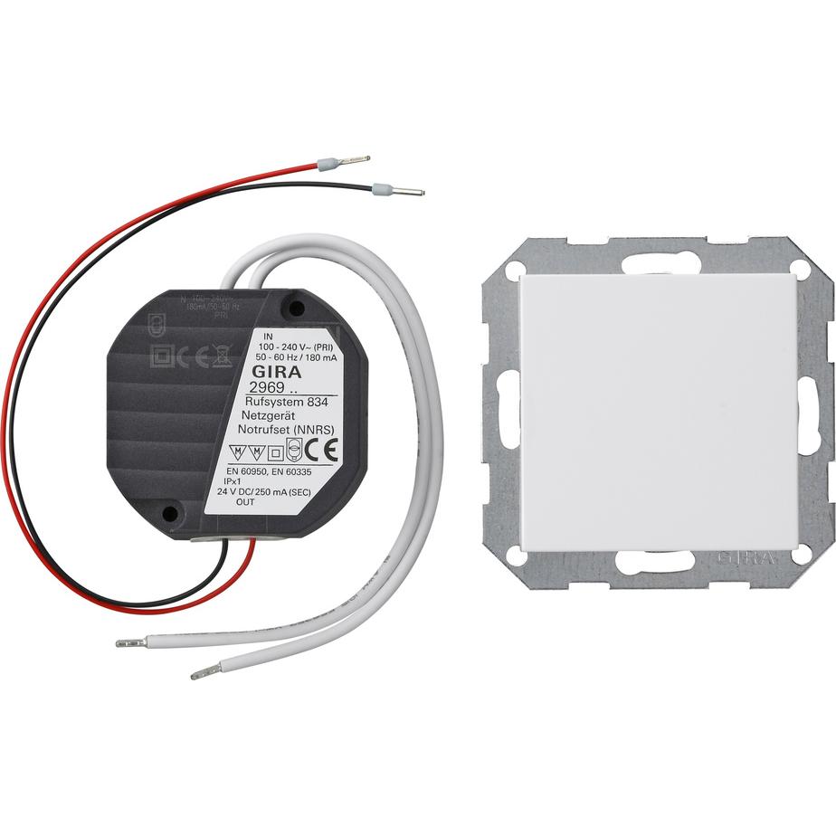 Gira, Programma di commutazione degli accessori, Raddrizzatore di rete UP 250 mA System 55 296903