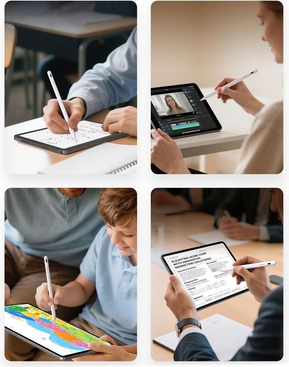 Produktbild Metapen Pencil A8 für iPad – Weiss